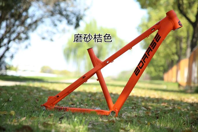 Bicycle Parts 26er/27.5er Aluminum 4x Dirt Jump Frame with Inner Cable Routing 17 Inch 5